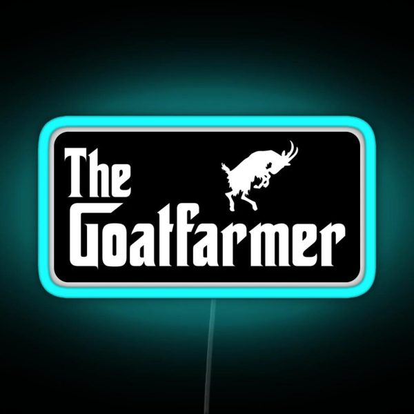 The Goatfarmer RGB Neon Sign