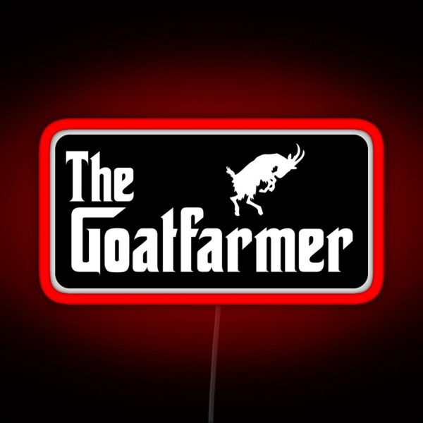 The Goatfarmer RGB Neon Sign