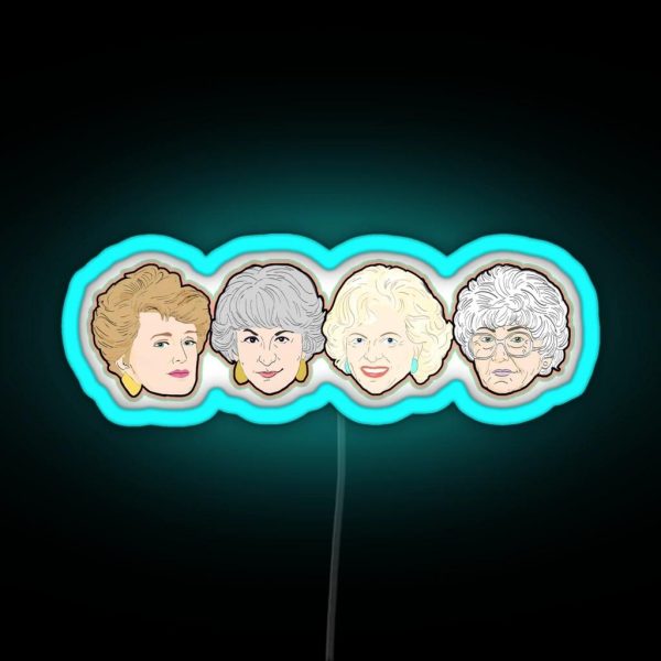 The Golden Girls RGB Neon Sign