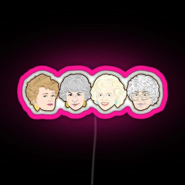 The Golden Girls RGB Neon Sign