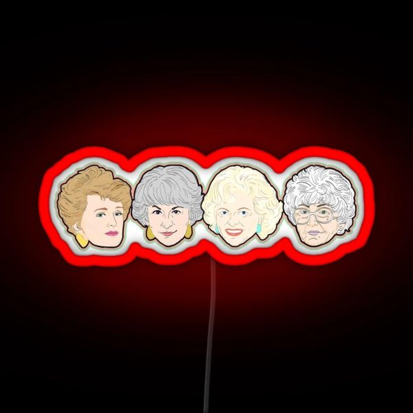 The Golden Girls RGB Neon Sign