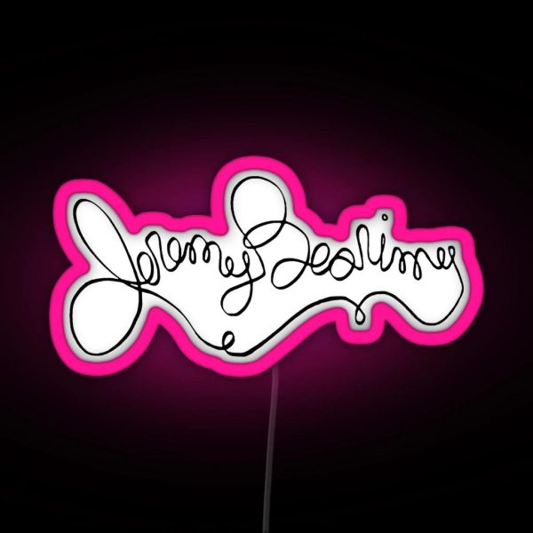 The Good Place Jeremy Bearimy RGB Neon Sign