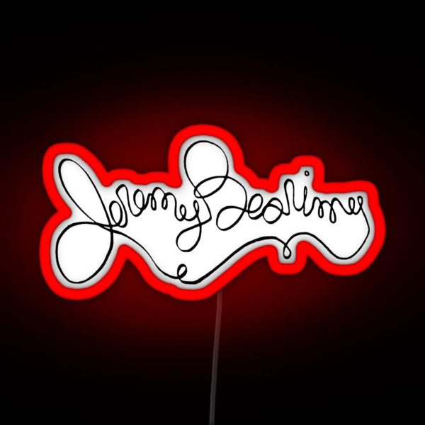 The Good Place Jeremy Bearimy RGB Neon Sign
