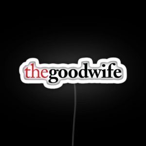 The Good Wife Logo RGB Neon Sign