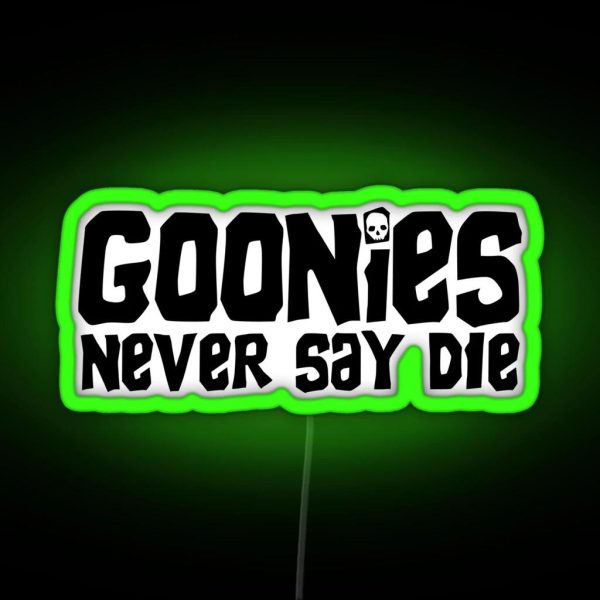 The Goonies RGB Neon Sign