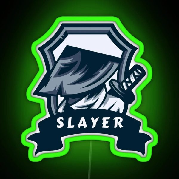 The Grave Digger Shinobi RGB Neon Sign