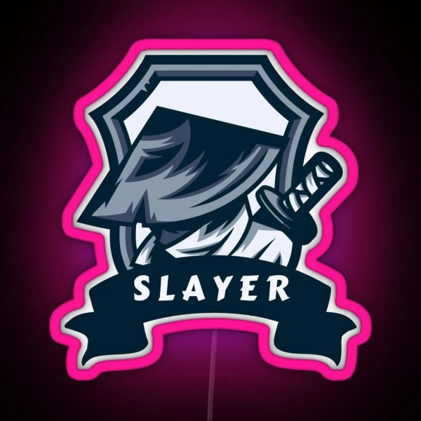 The Grave Digger Shinobi RGB Neon Sign