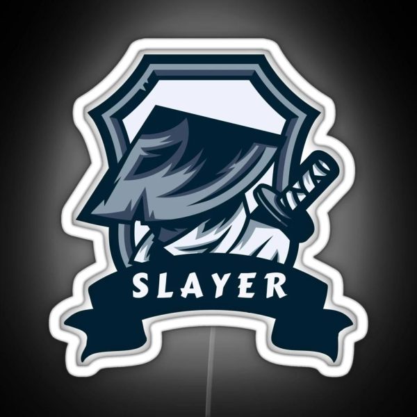 The Grave Digger Shinobi RGB Neon Sign