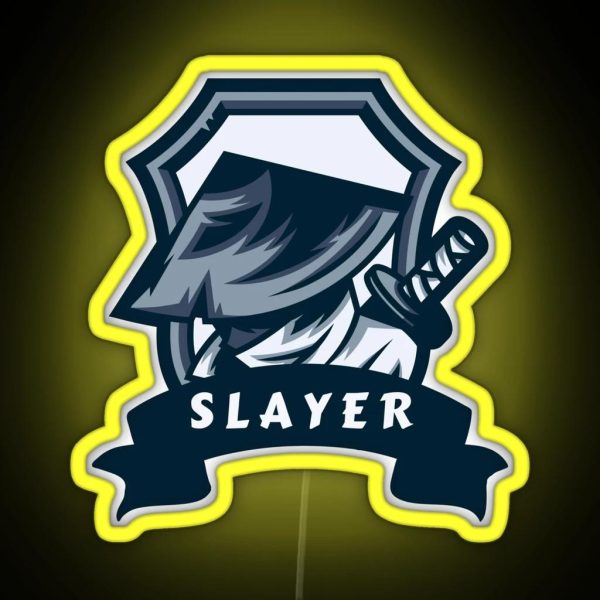The Grave Digger Shinobi RGB Neon Sign