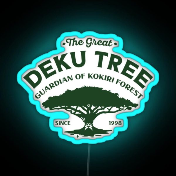 The Great Deku Tree RGB Neon Sign