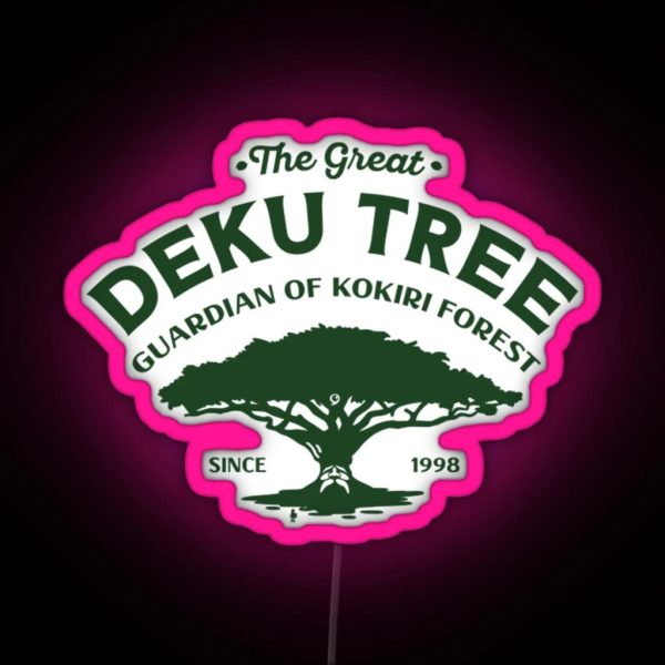 The Great Deku Tree RGB Neon Sign