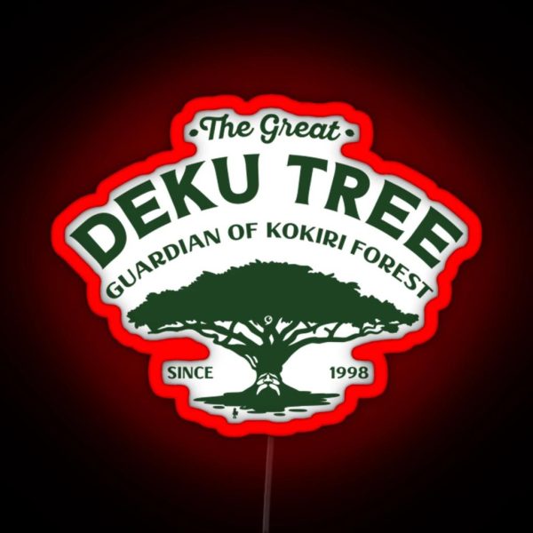 The Great Deku Tree RGB Neon Sign