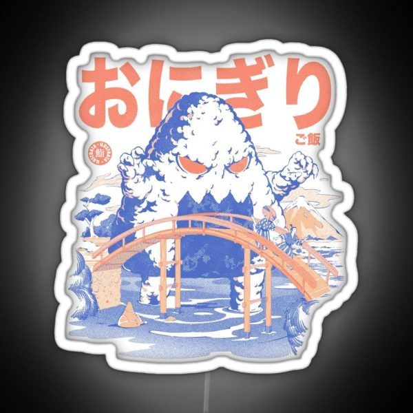 The Great Onigiri RGB Neon Sign