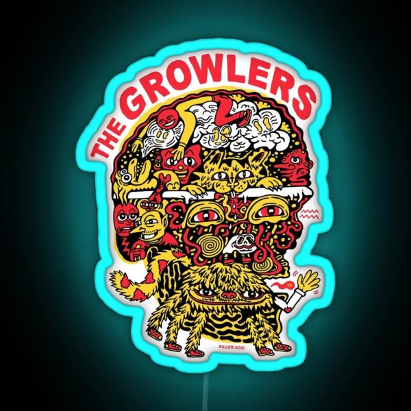 The Growlers 2018 RGB Neon Sign