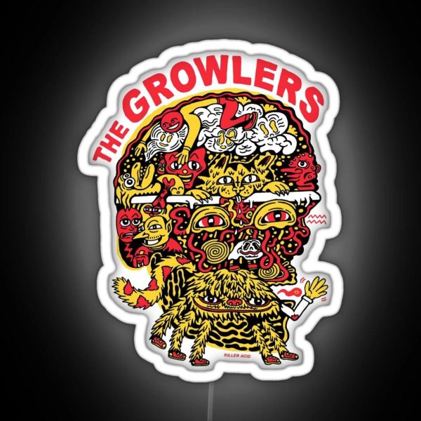 The Growlers 2018 RGB Neon Sign