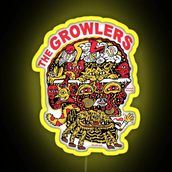 The Growlers 2018 RGB Neon Sign