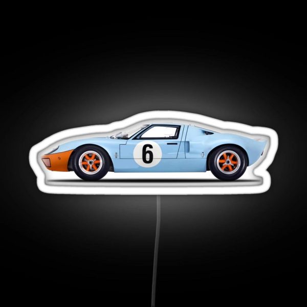 The GT40 RGB Neon Sign