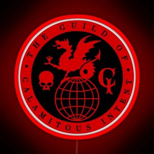 The Guild Of Calamitous Intent Logo RGB Neon Sign