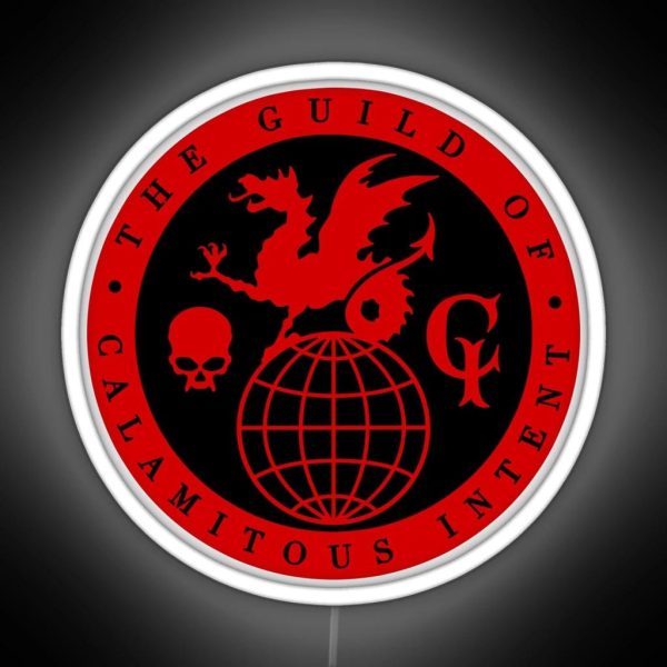 The Guild Of Calamitous Intent Logo RGB Neon Sign