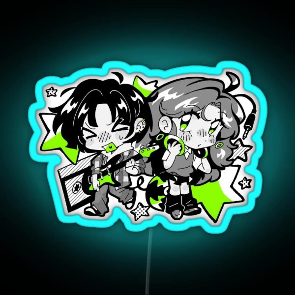 The Guy She Was Interested In Wasn T A Guy At All RGB Neon Sign