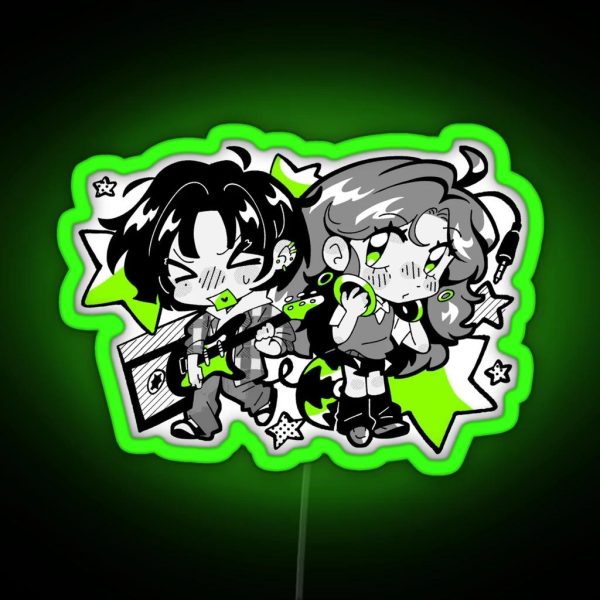 The Guy She Was Interested In Wasn T A Guy At All RGB Neon Sign