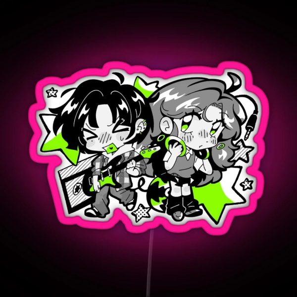 The Guy She Was Interested In Wasn T A Guy At All RGB Neon Sign