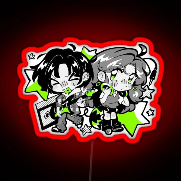 The Guy She Was Interested In Wasn T A Guy At All RGB Neon Sign