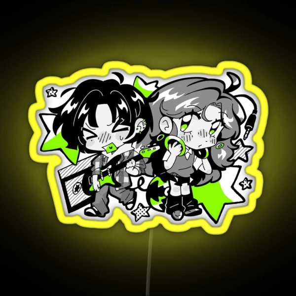 The Guy She Was Interested In Wasn T A Guy At All RGB Neon Sign