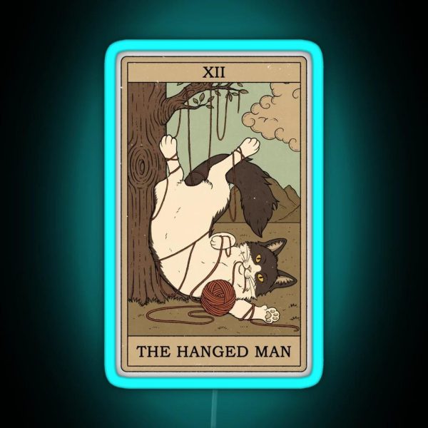 The Hanged Man RGB Neon Sign