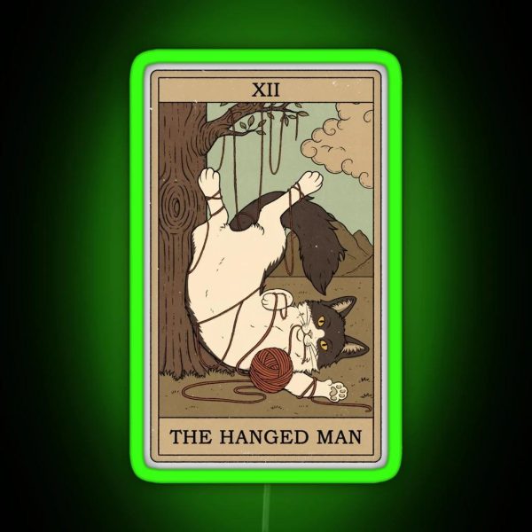 The Hanged Man RGB Neon Sign