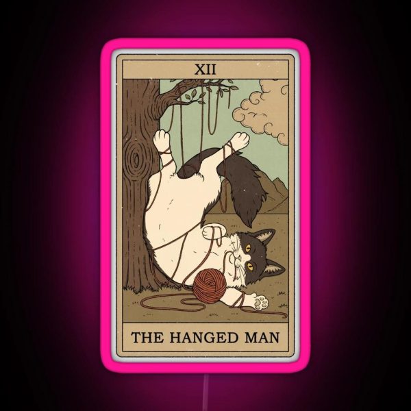 The Hanged Man RGB Neon Sign