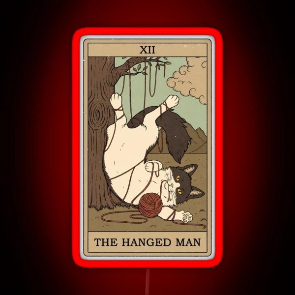 The Hanged Man RGB Neon Sign