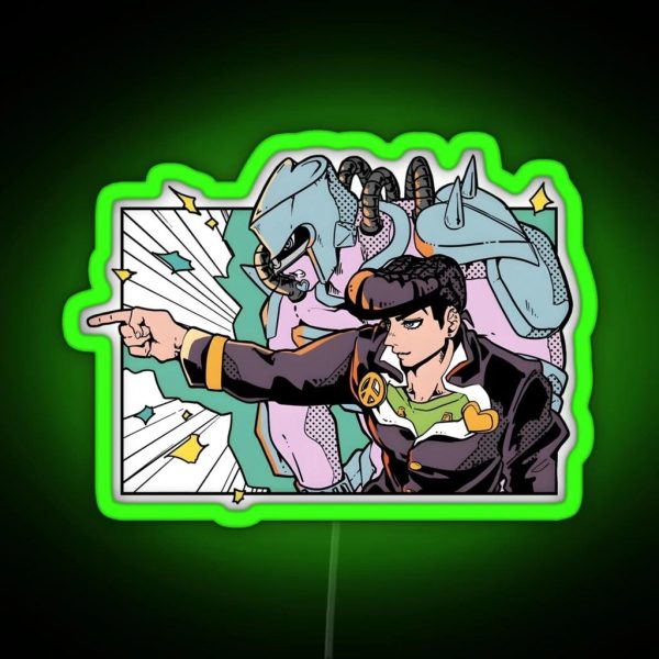 The Healer Stand User RGB Neon Sign