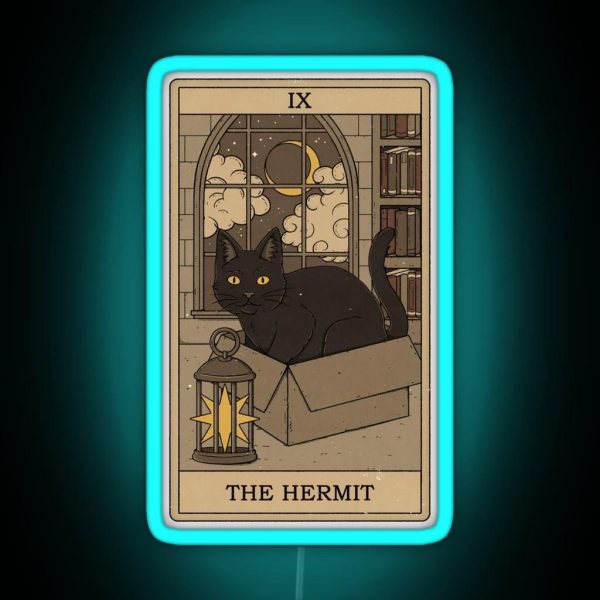 The Hermit RGB Neon Sign