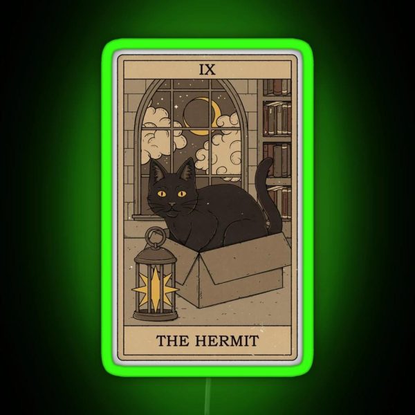 The Hermit RGB Neon Sign