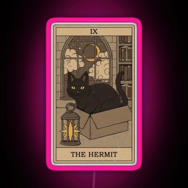 The Hermit RGB Neon Sign