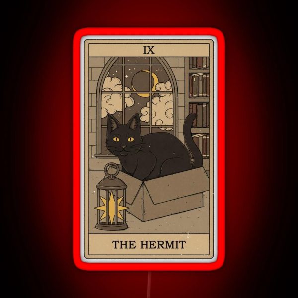 The Hermit RGB Neon Sign