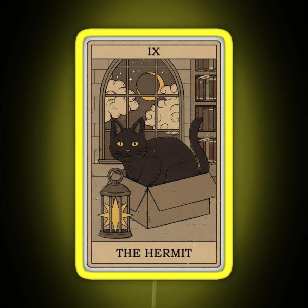 The Hermit RGB Neon Sign