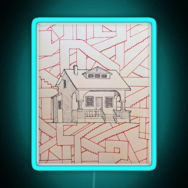 The House On Ash Tree Lane RGB Neon Sign