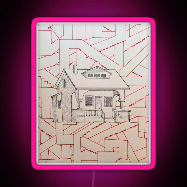The House On Ash Tree Lane RGB Neon Sign
