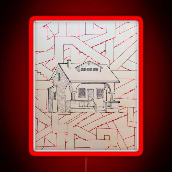 The House On Ash Tree Lane RGB Neon Sign