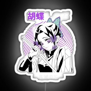 The Insect Hashira Shinobu Kocho RGB Neon Sign