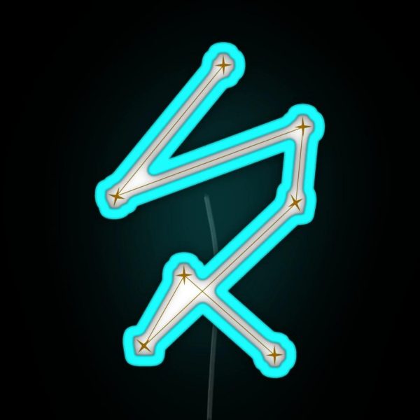 The Invisible Life Of Addie Larue Star Sign RGB Neon Sign
