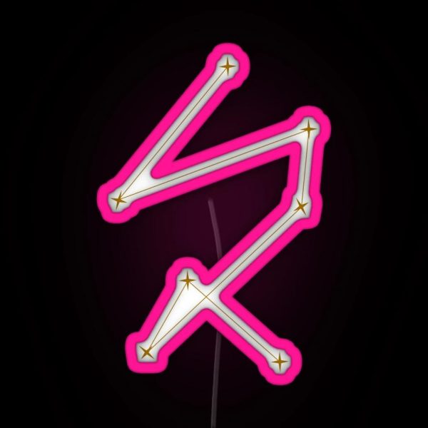 The Invisible Life Of Addie Larue Star Sign RGB Neon Sign