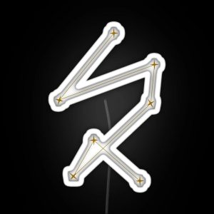 The Invisible Life Of Addie Larue Star Sign RGB Neon Sign