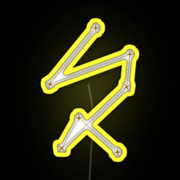 The Invisible Life Of Addie Larue Star Sign RGB Neon Sign