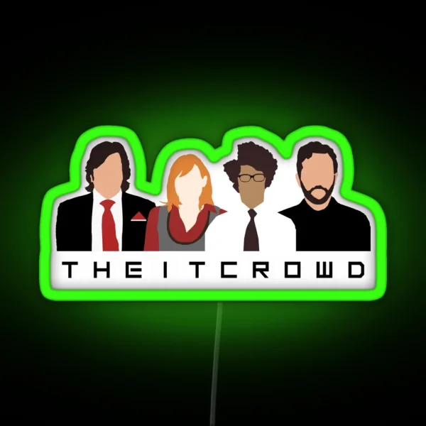 THE IT CROWD RGB Neon Sign