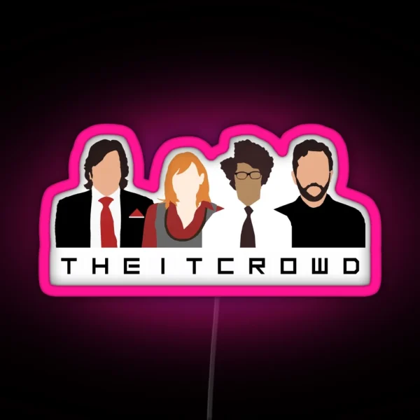 THE IT CROWD RGB Neon Sign