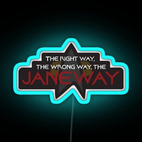 The Janeway RGB Neon Sign