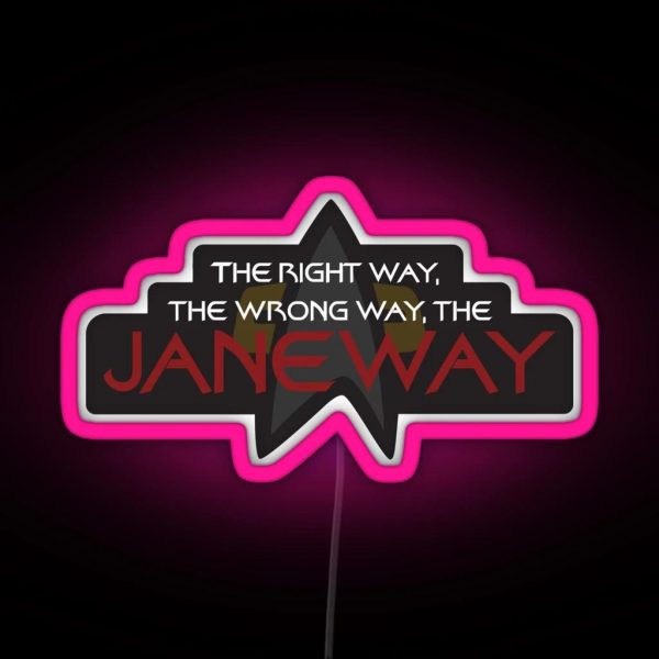 The Janeway RGB Neon Sign